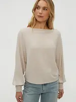Michael Stars Roxy Balloon Sleeve Top