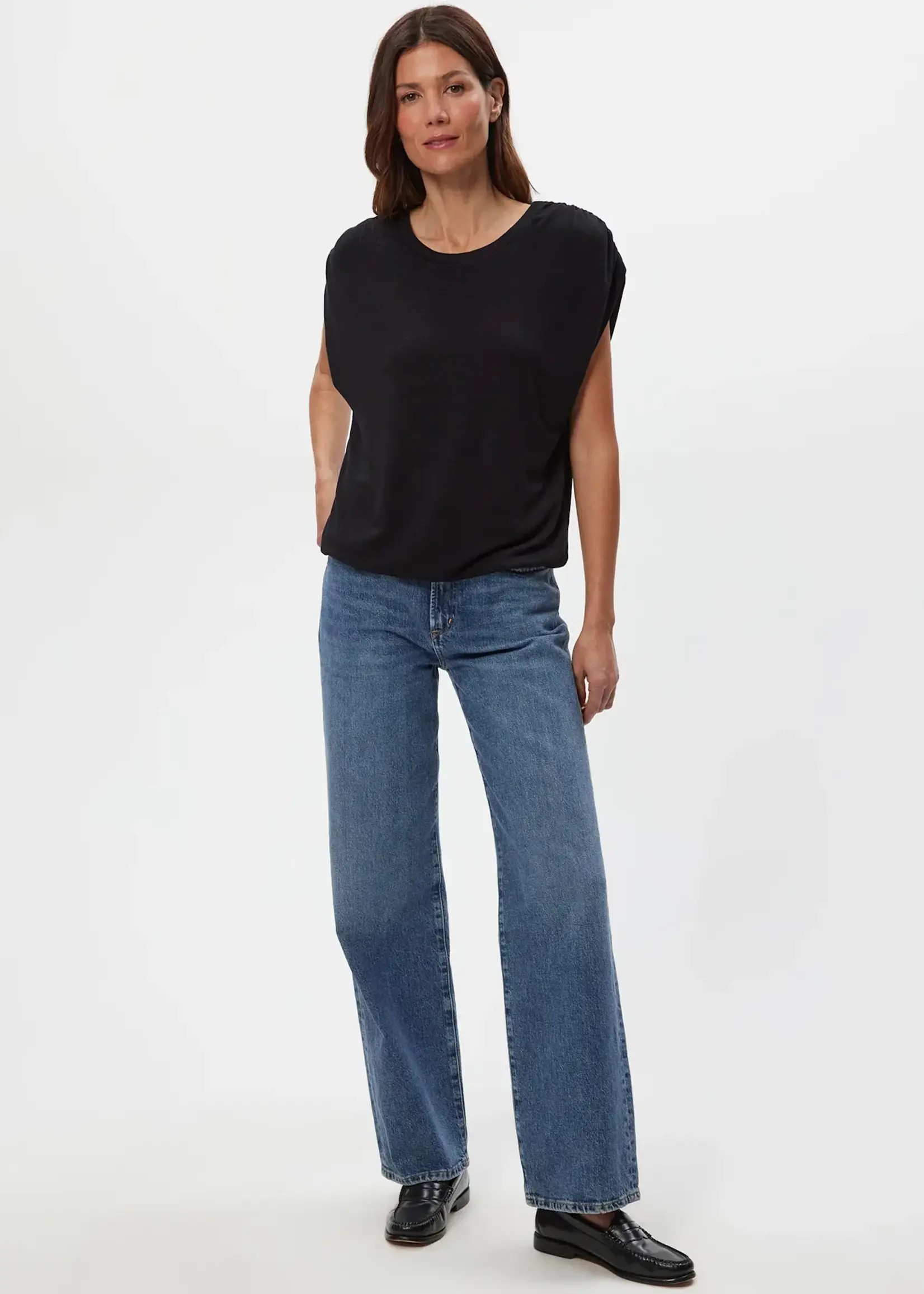 Michael Stars Luca Bubble Tee