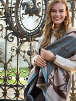 Saachi Equestrian Reversible Scarf