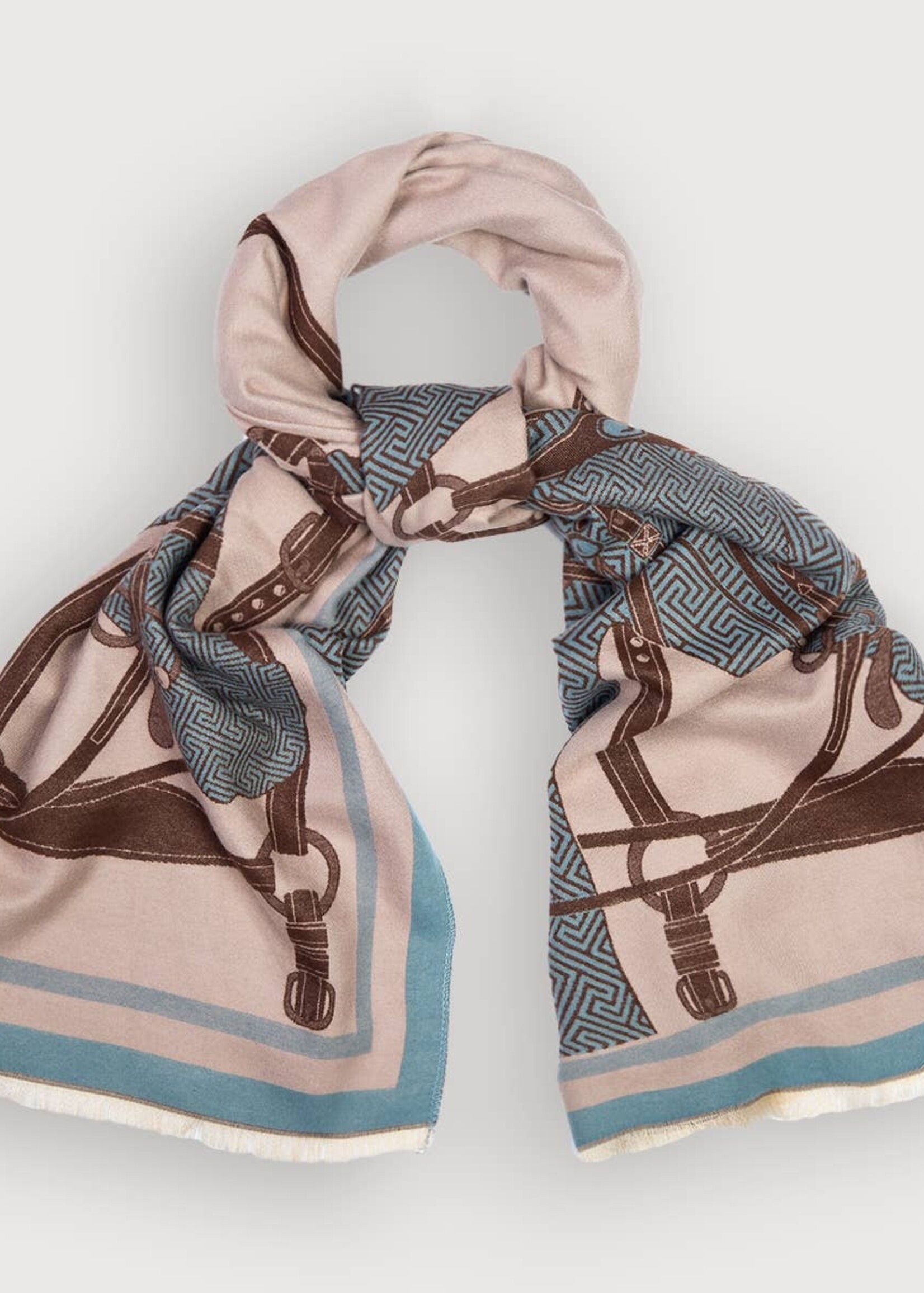 Saachi Equestrian Reversible Scarf