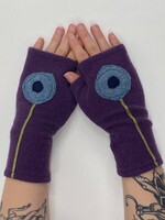 Sardine Clothing Co. Fingerless Gloves - Poppy