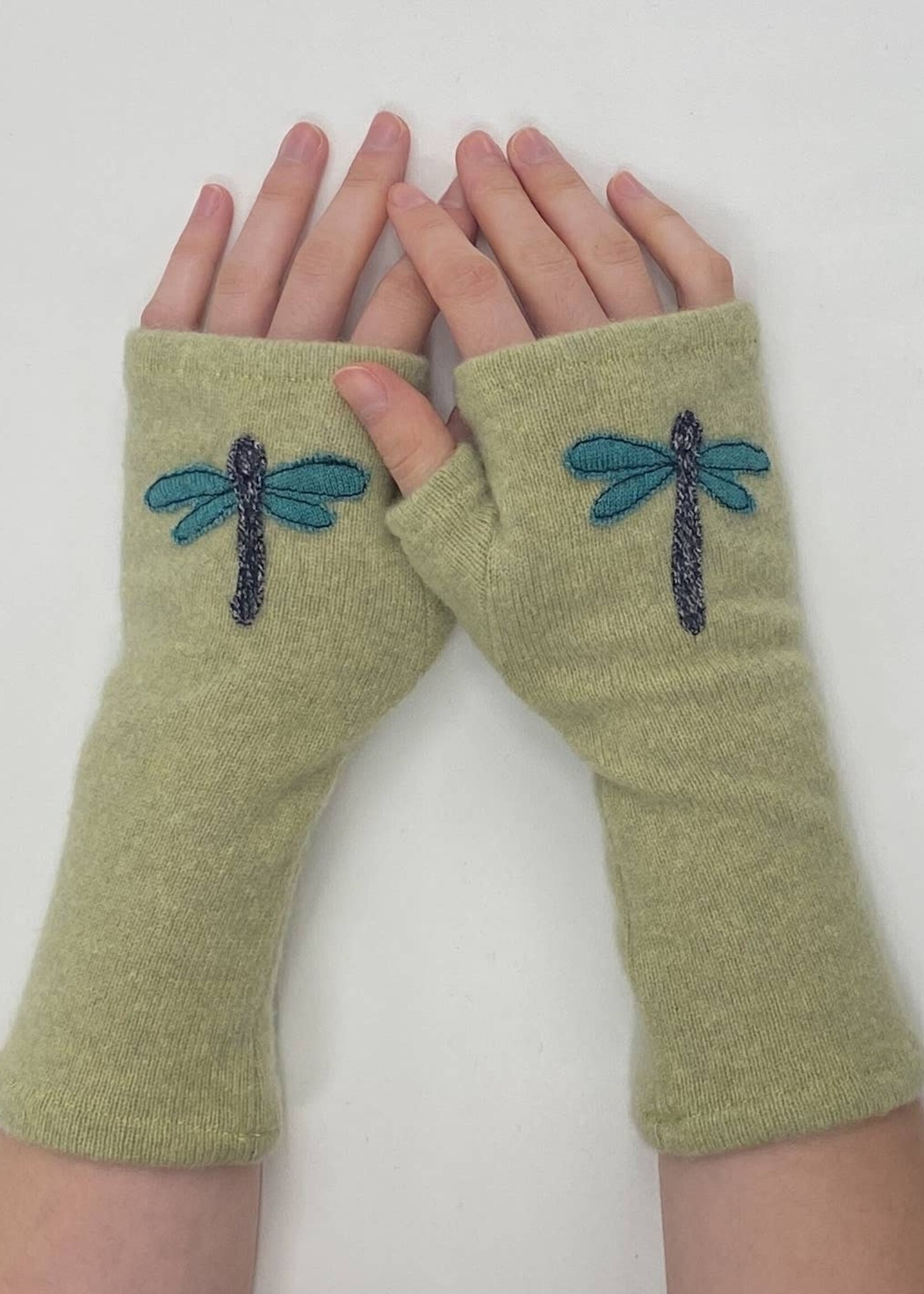 Sardine Clothing Co. Fingerless Gloves - Dragonfly