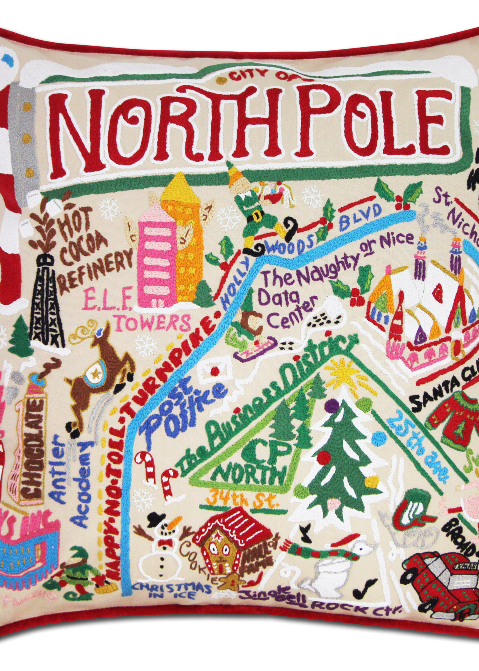 Catstudio Pillow North Pole City
