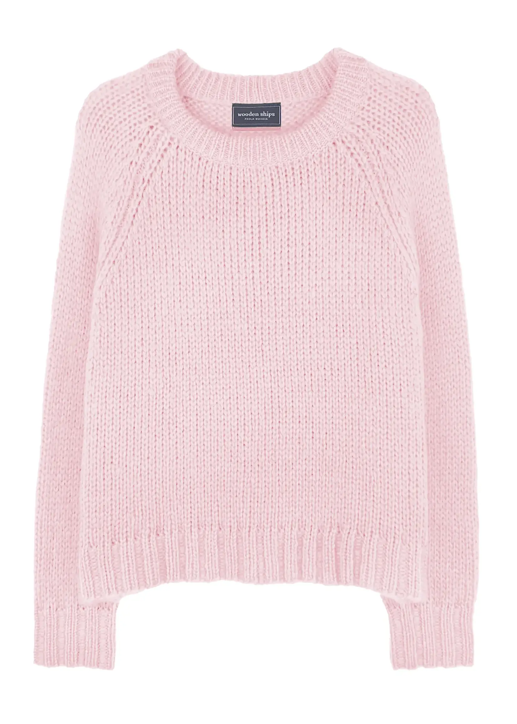 Wooden Ships Luke Raglan Crew Super Chunky