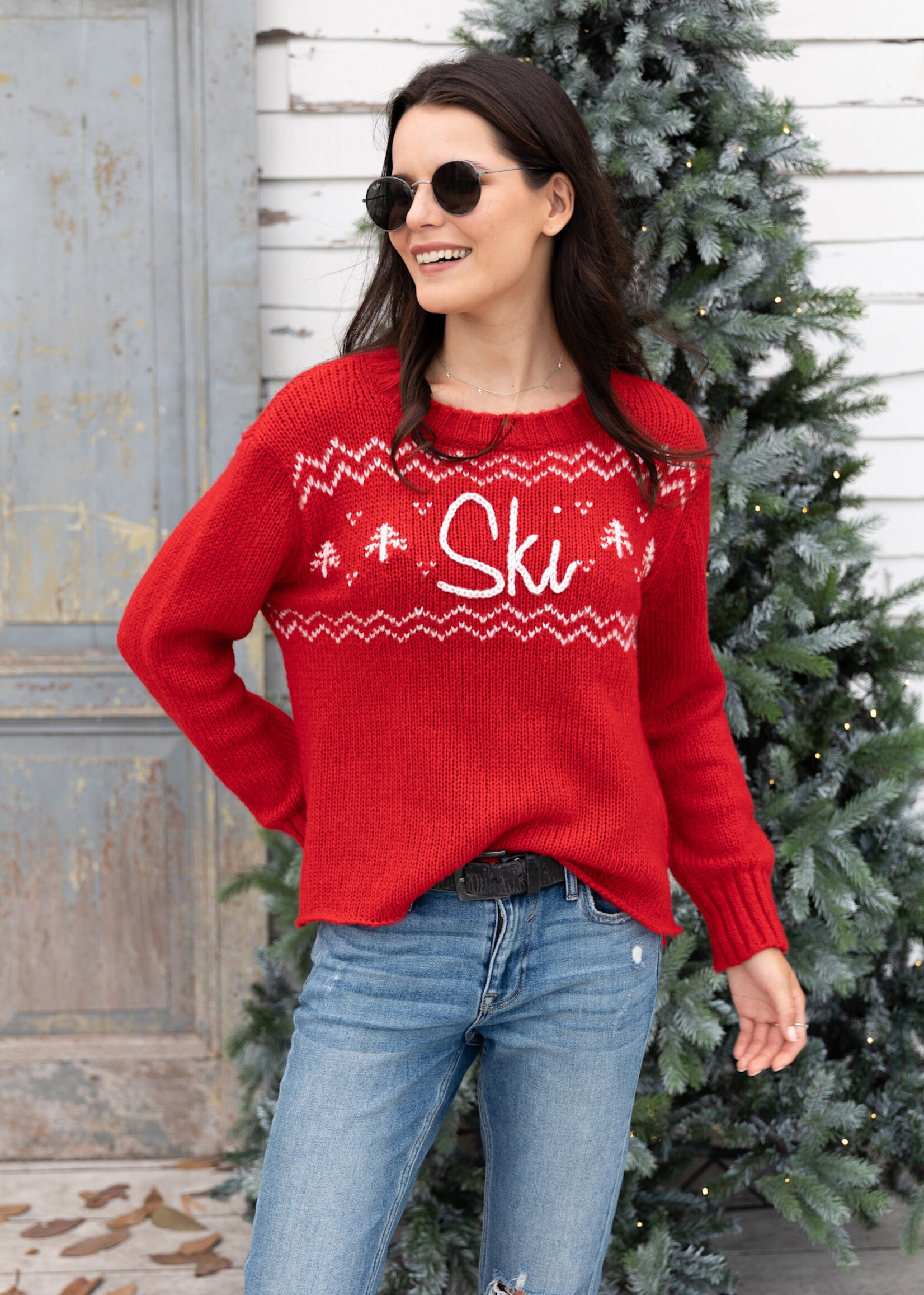 Wooden Ships Retro Ski Crew Chunky