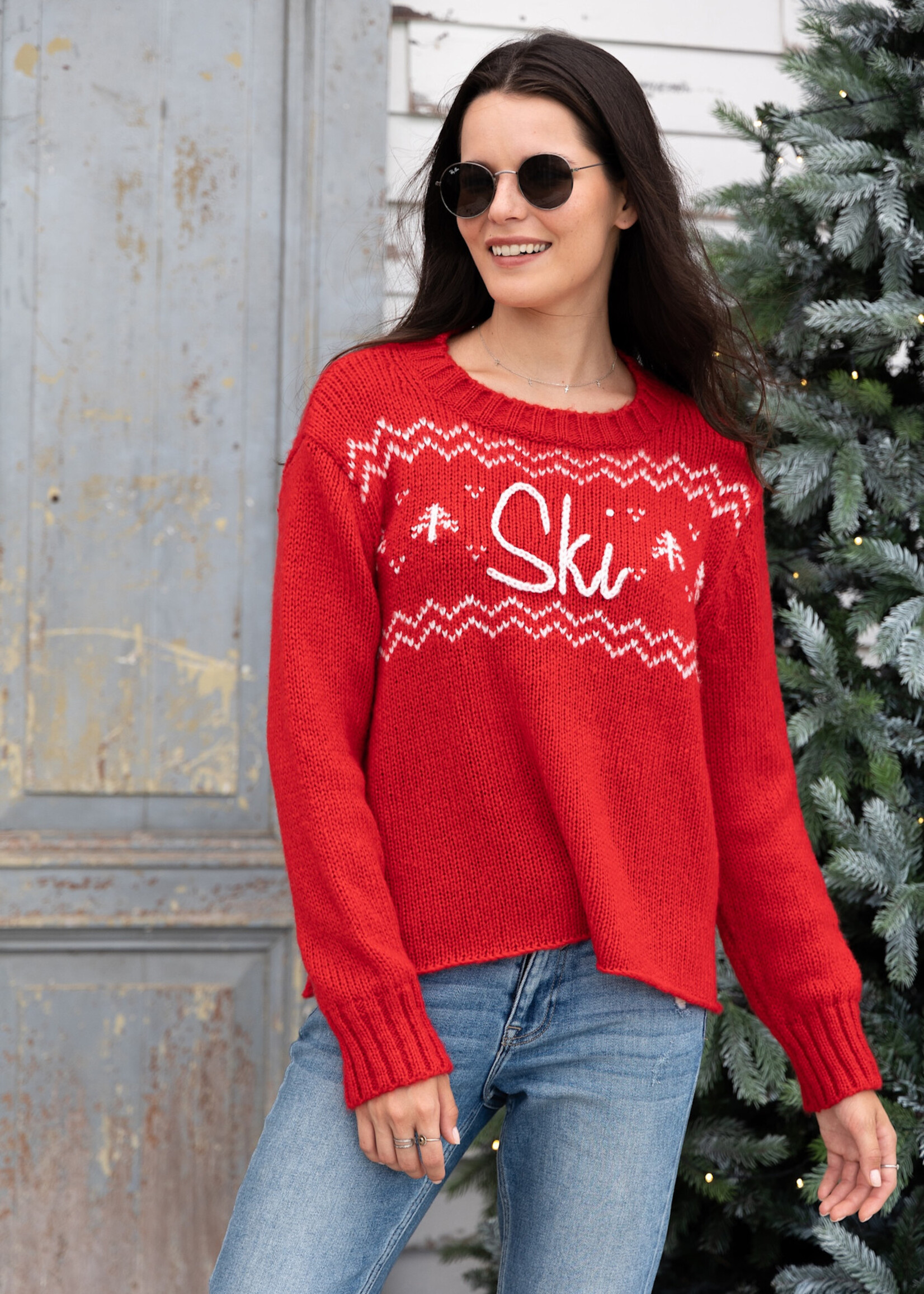 Wooden Ships Retro Ski Crew Chunky