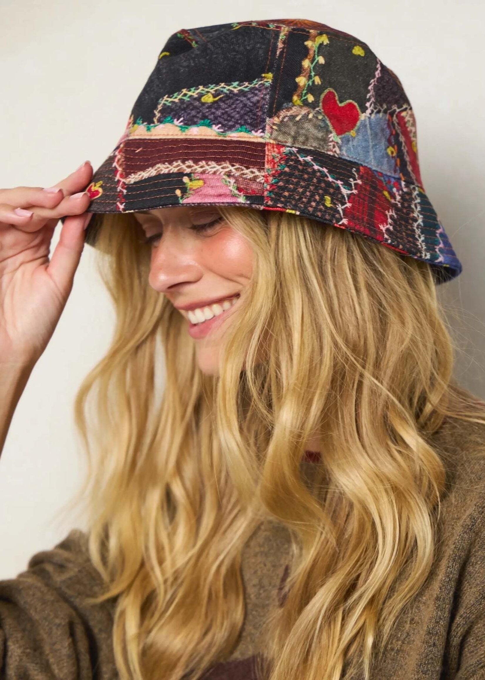Keaton Bucket Hat Brimfield Patchwk