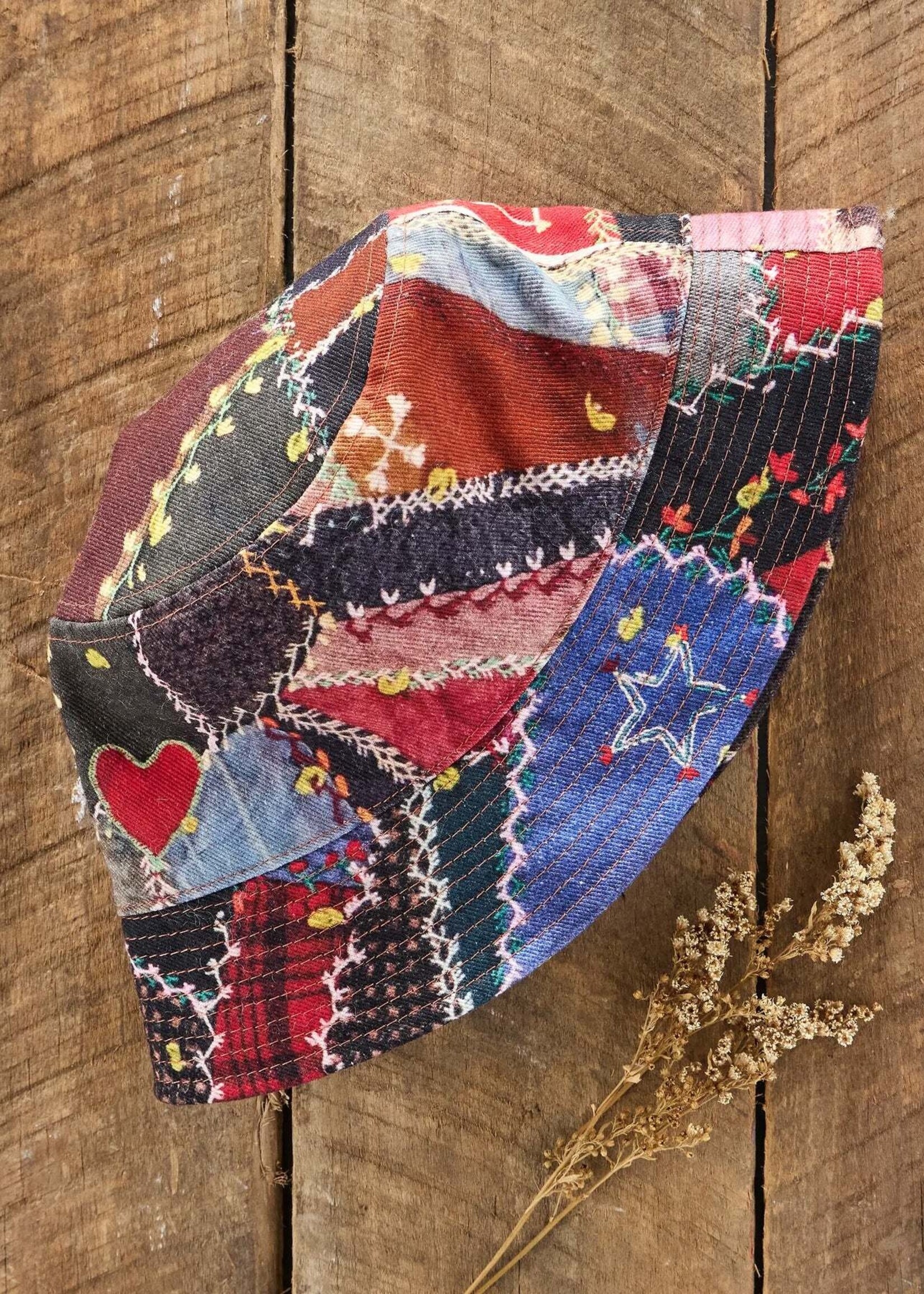 Keaton Bucket Hat Brimfield Patchwk