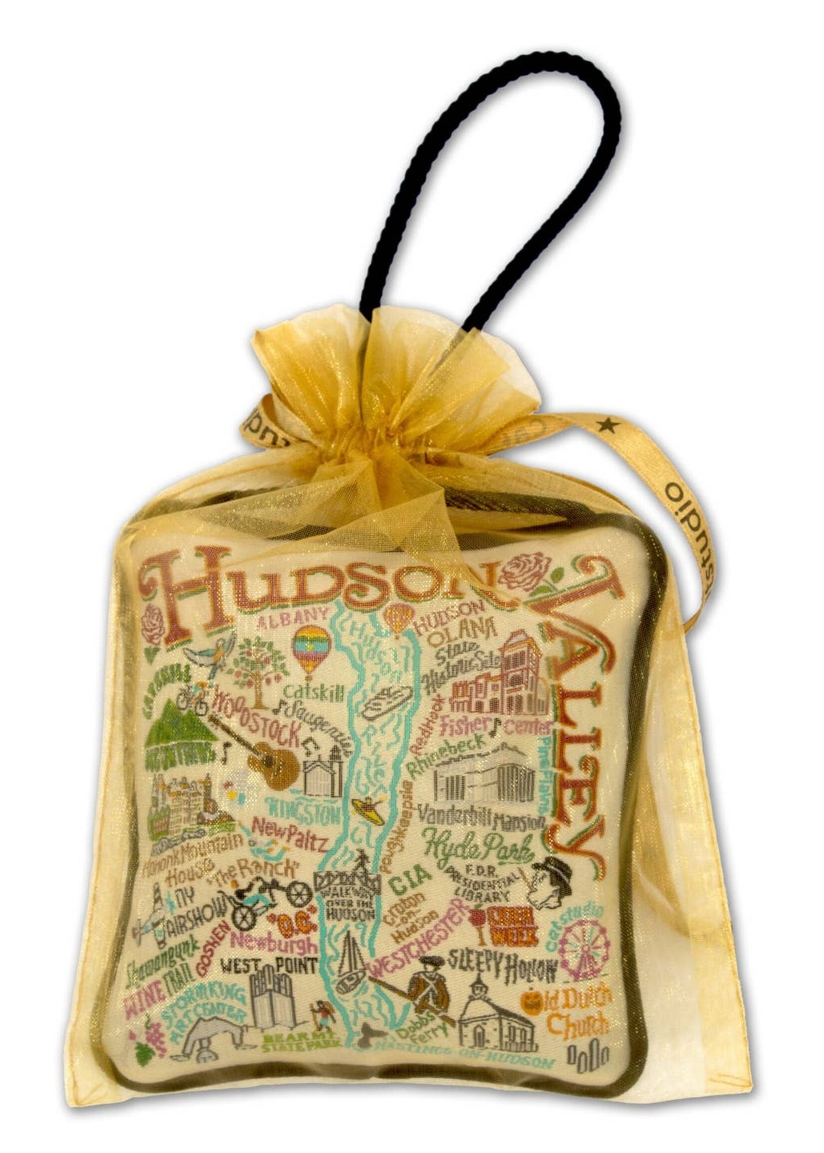 Catstudio Mini Pillow Ornament Hudson Valley
