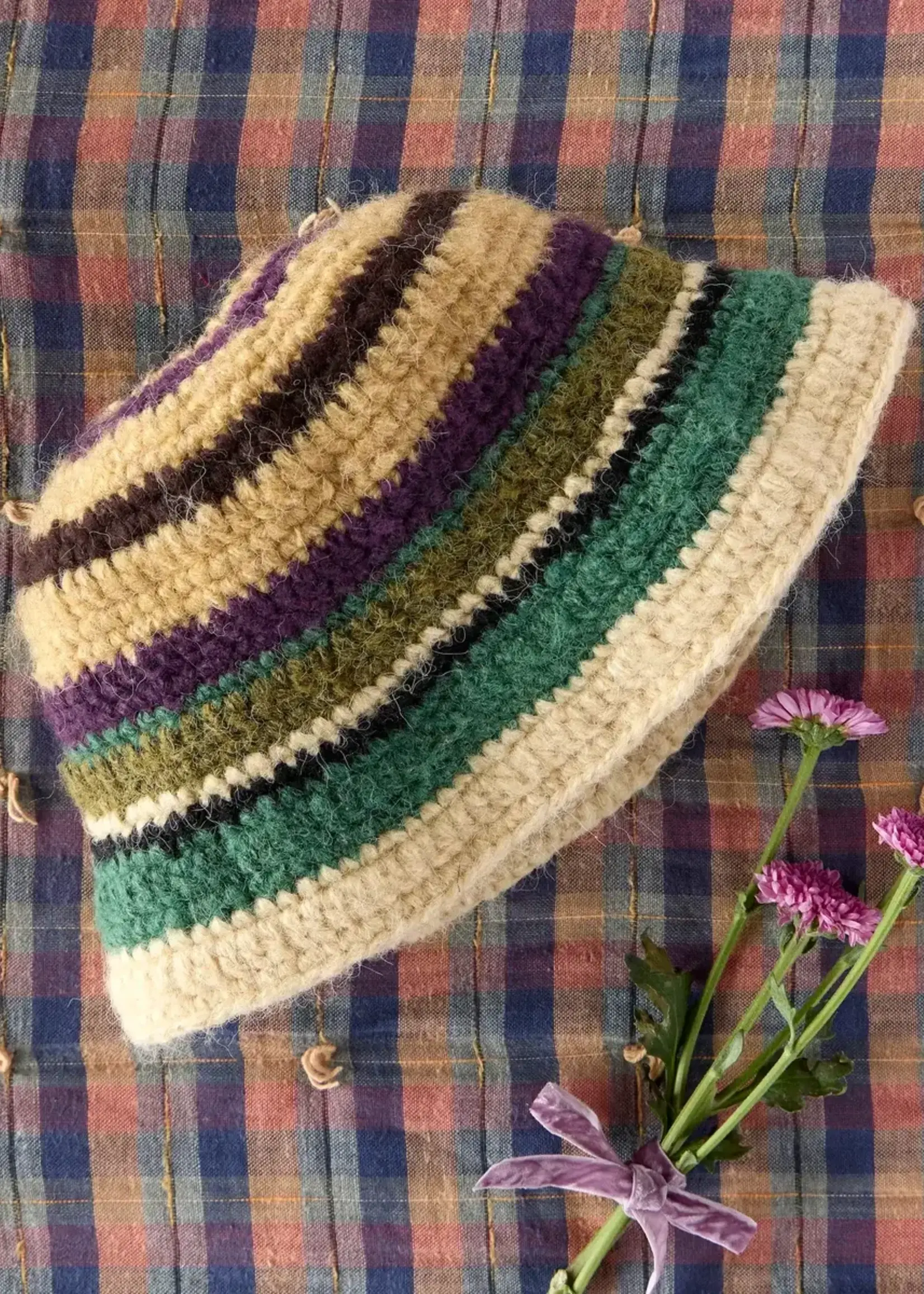 Crochet Bucket Hat Multi