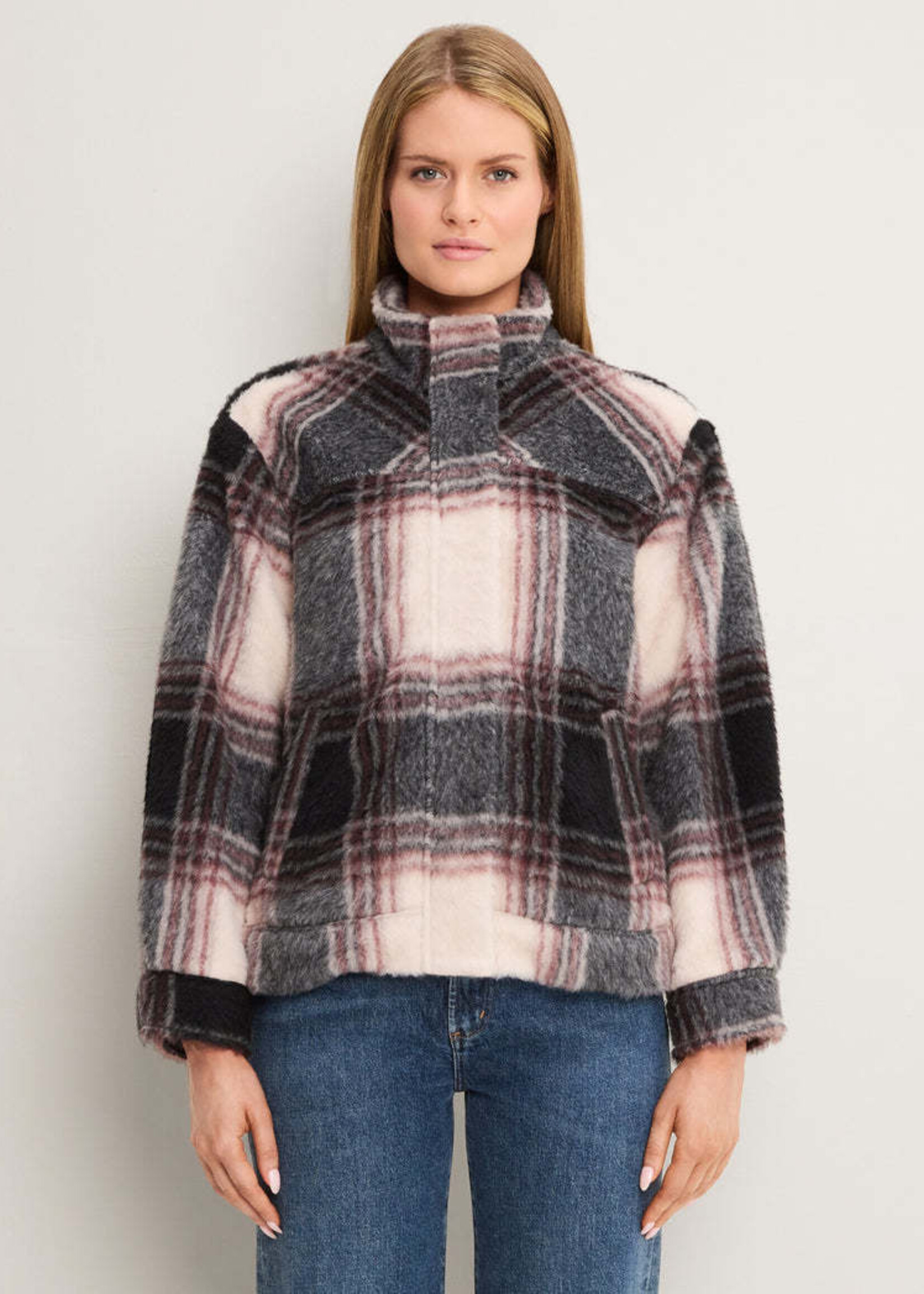 Michael Stars Parker Funnel Neck Bomber