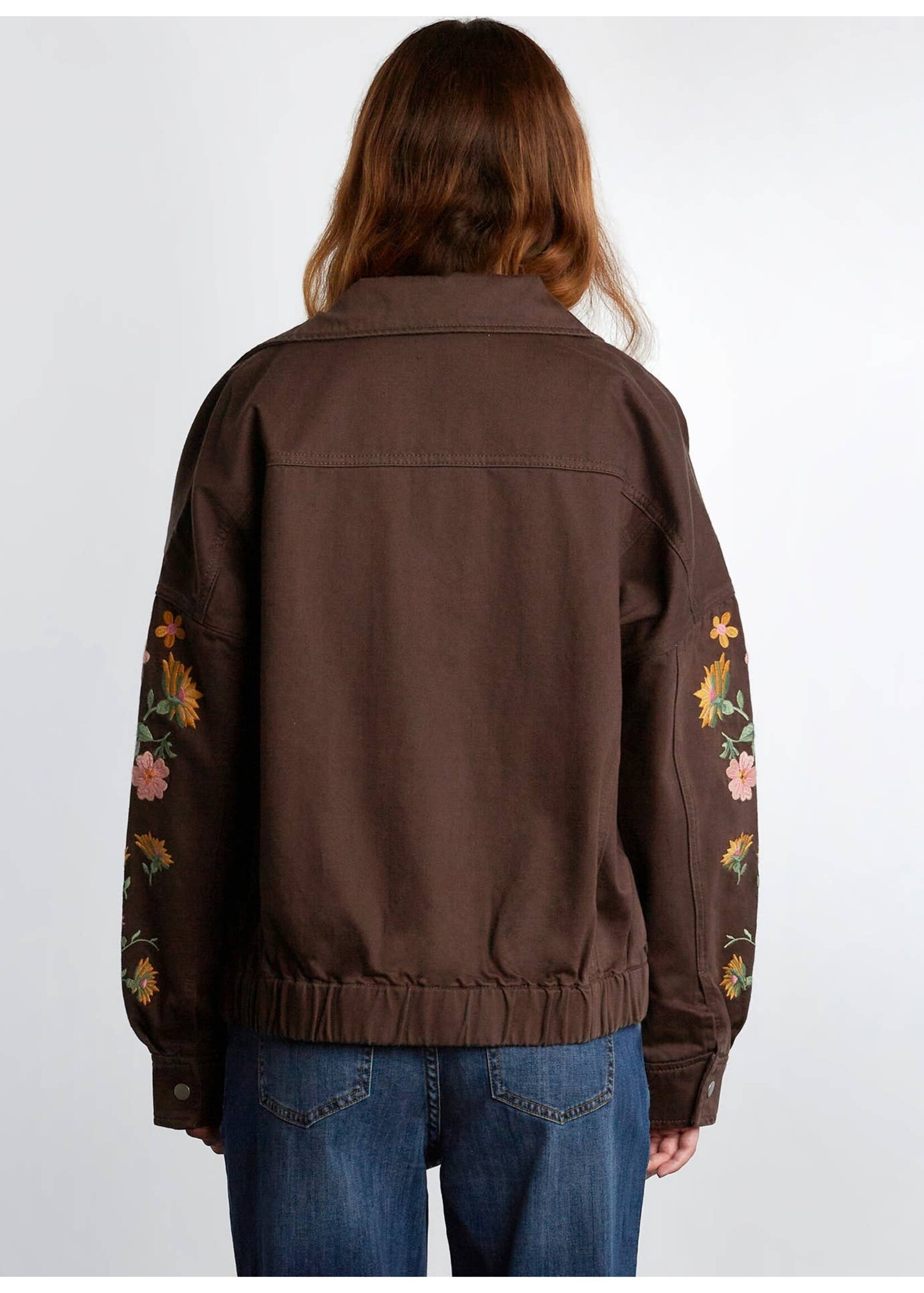 Billy T Denim Bomber Trucker Jacket