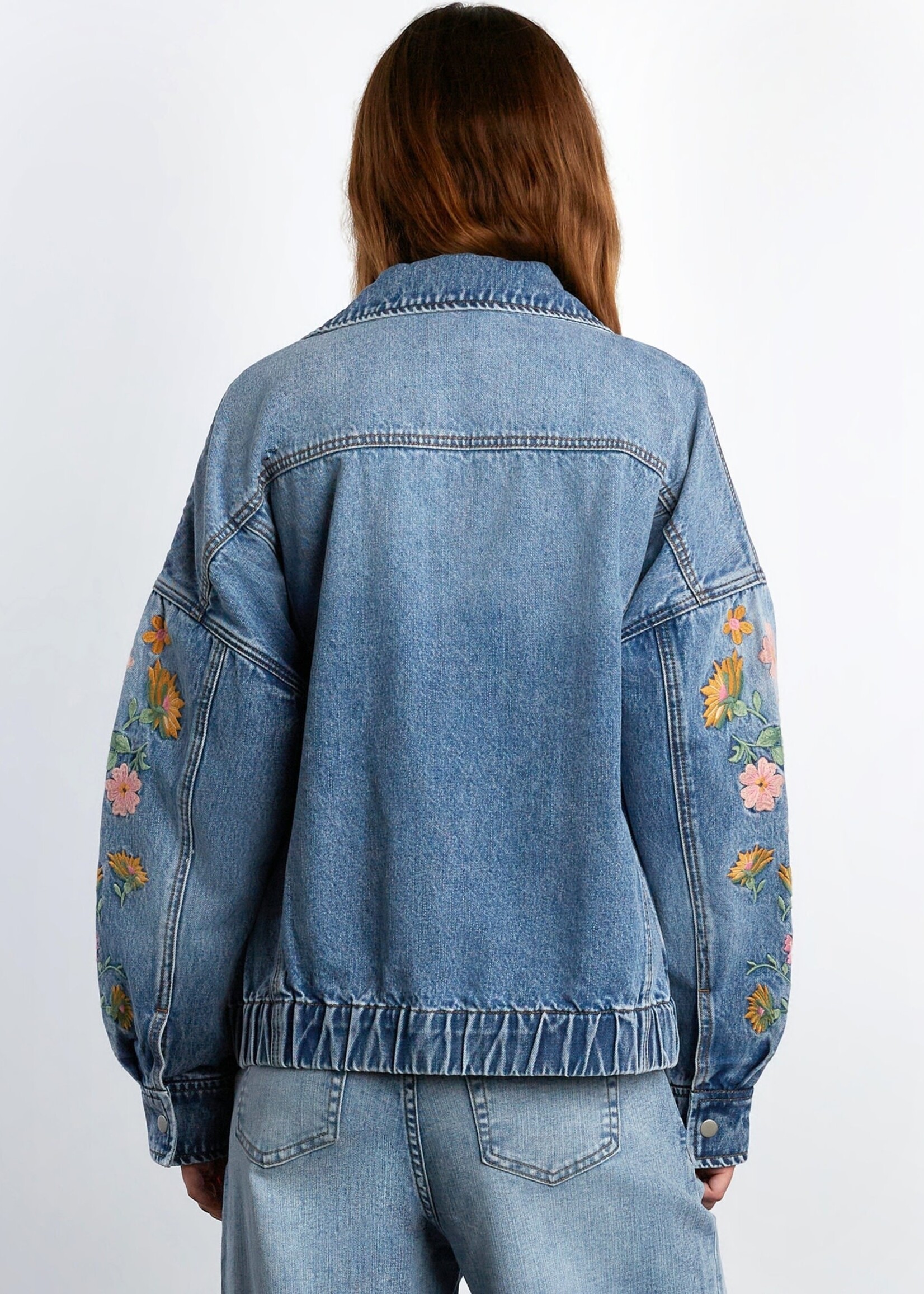 Billy T Denim Bomber Trucker Jacket