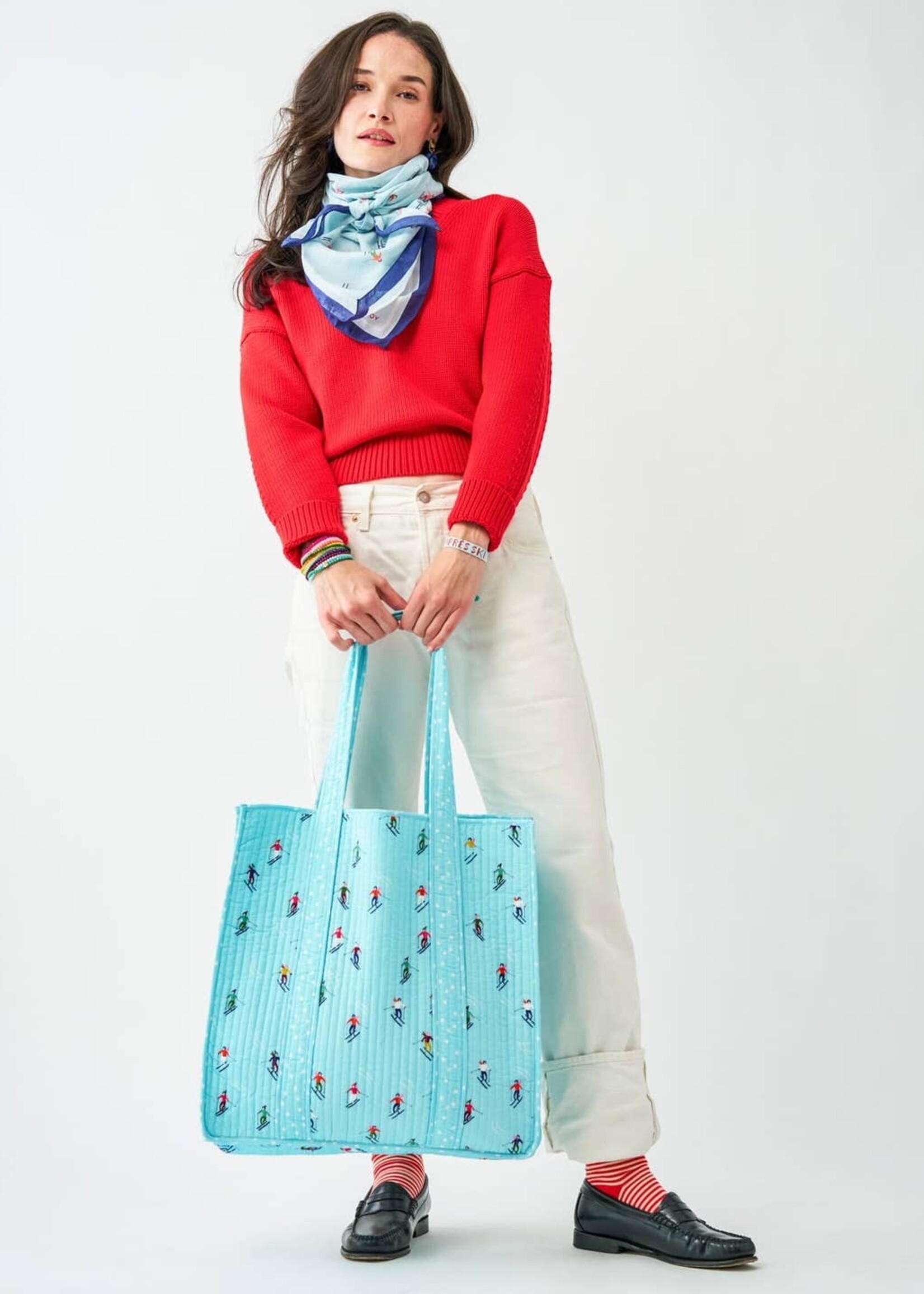 INK+ALLOY Evie Quilted Tote Bag