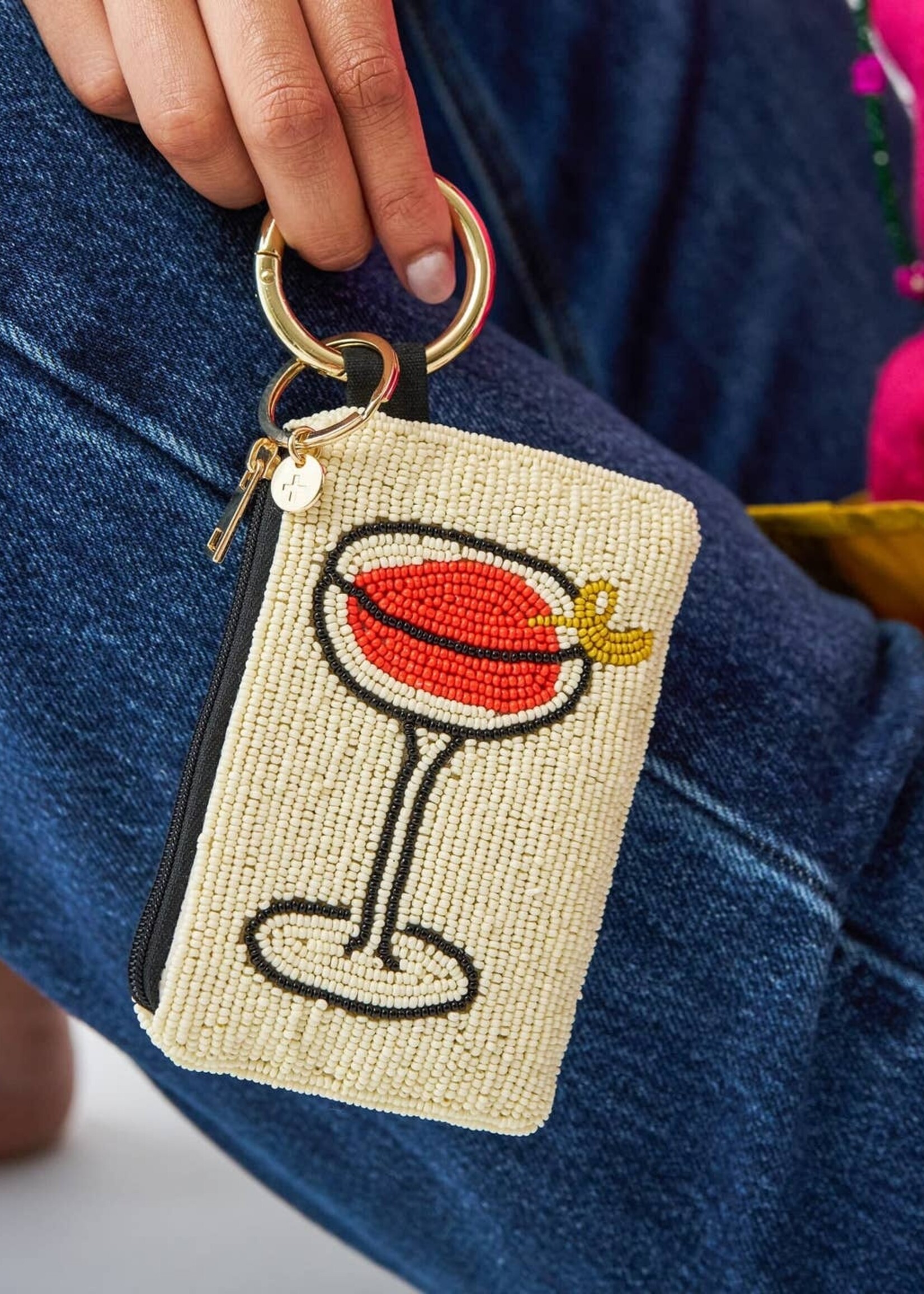INK+ALLOY Mary Beaded Coin Purse