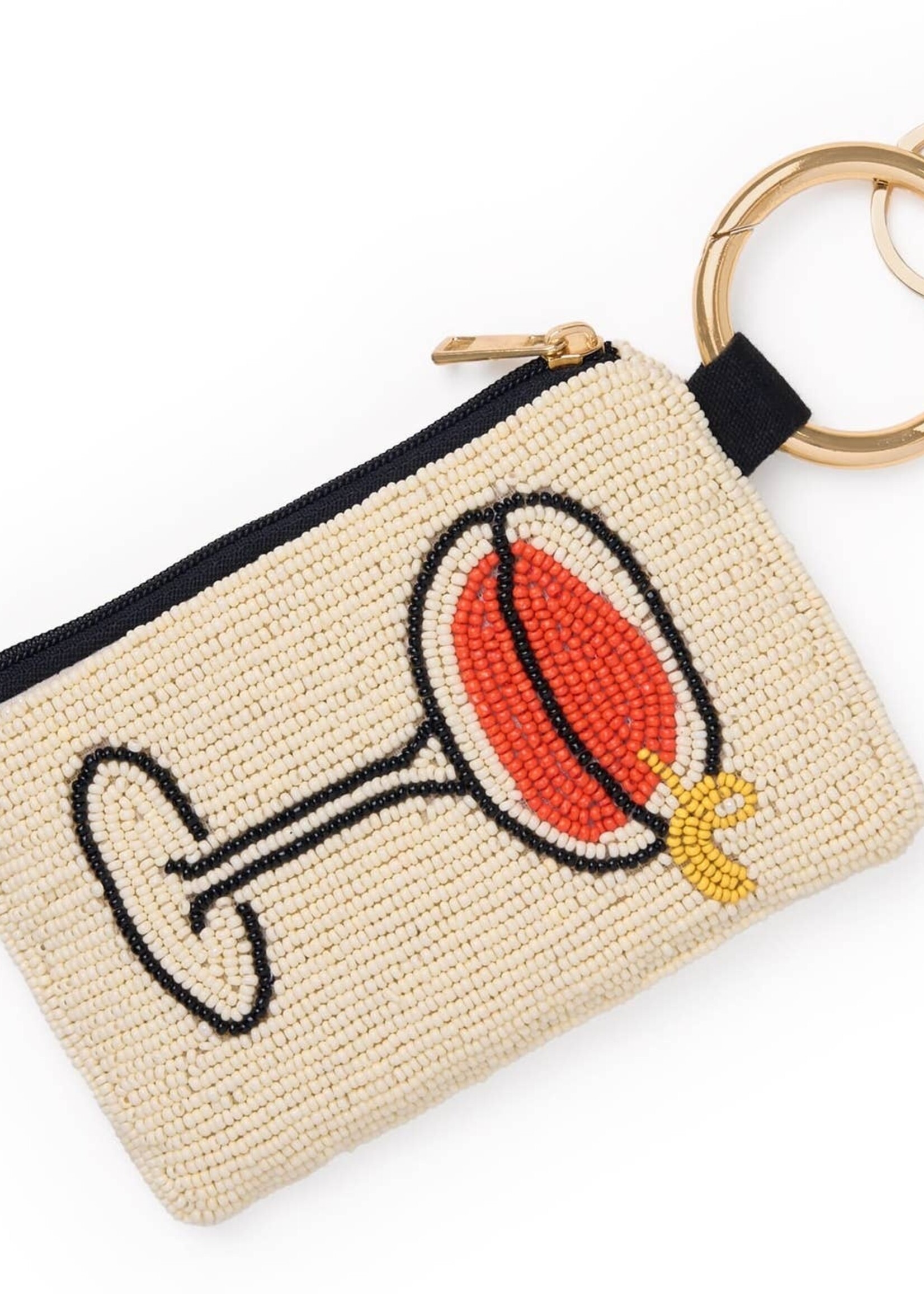 INK+ALLOY Mary Beaded Coin Purse