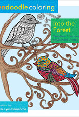 Zendoodle Into the Forest Coloring Book by Zendoodle