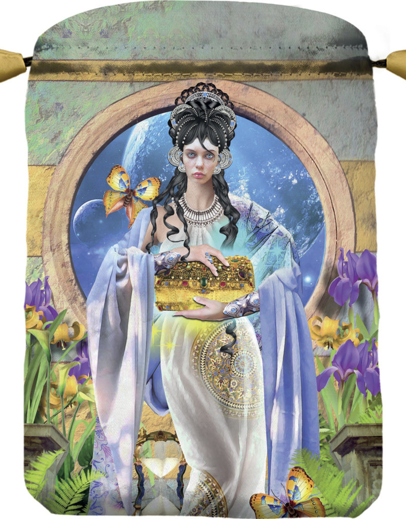 Apokalypsis Satin Tarot Bag