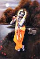 Krishna Full Moon - Laminated Cards