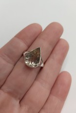 Rutilated Quartz Ring - Size 7 Sterling Silver