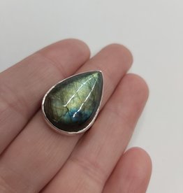 Labradorite Ring G - Size 7 Sterling Silver