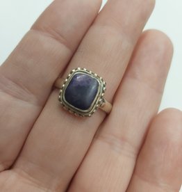 Sugilite Ring - Size 9 Sterling Silver