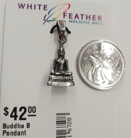 Buddha B Pendant Sterling Silver