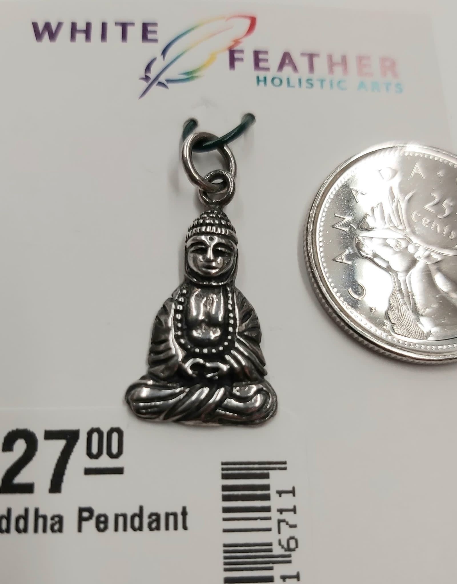 Buddha Pendant Sterling Silver