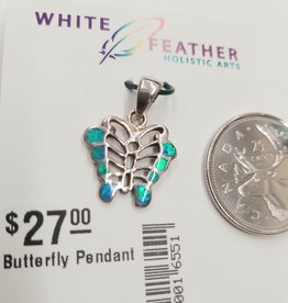 Butterfly Pendant Sterling Silver