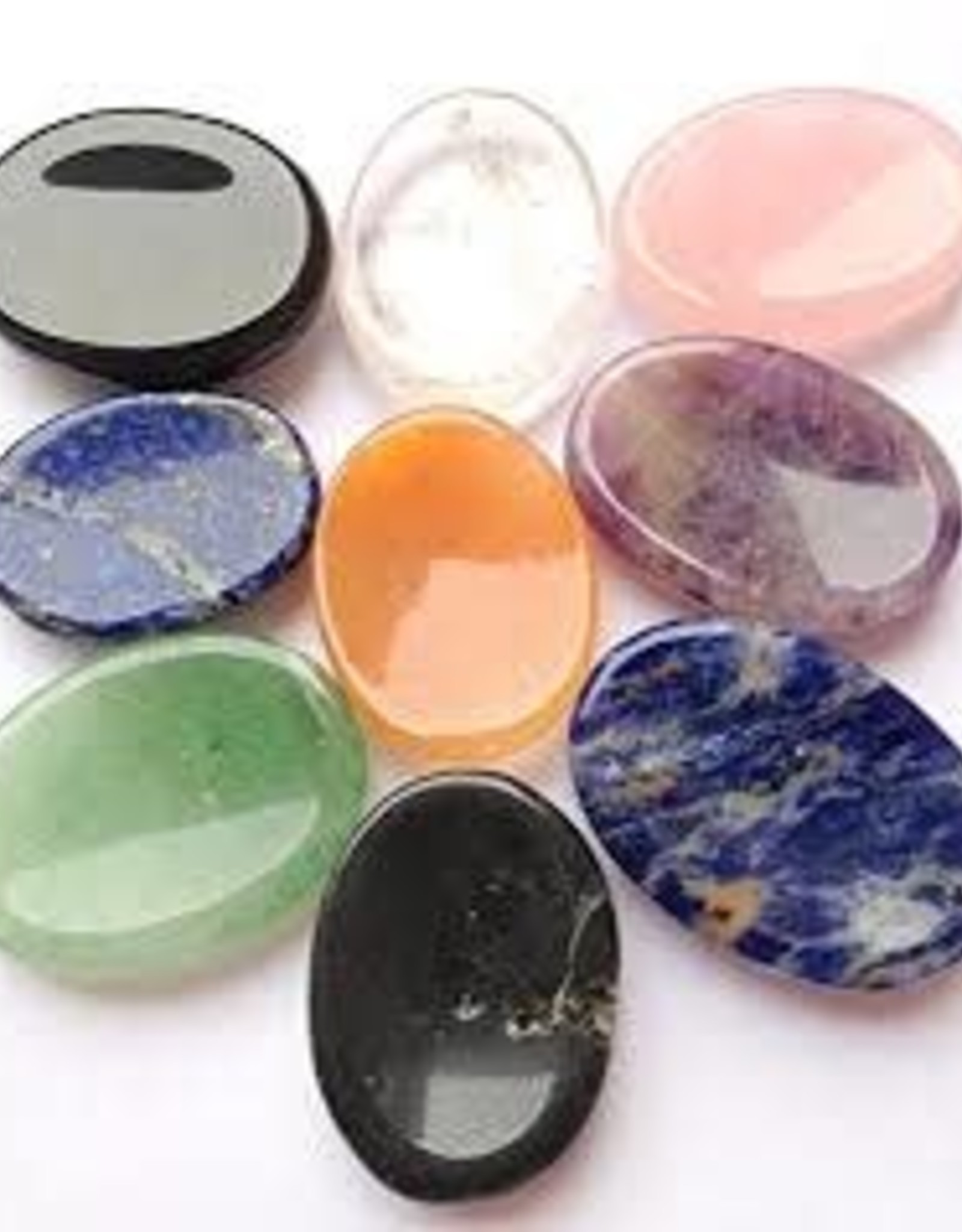 Crystal Worry Stones - Assorted