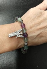 Archangel Gabriel Fluorite Bracelet