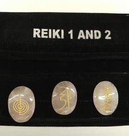 Reiki 1 & 2 Rose Quartz Set