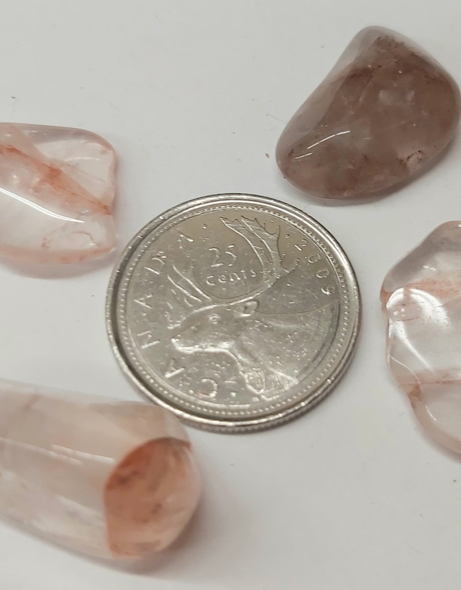 Agnitite Quartz Tumbled $3