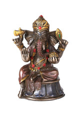 Pacific Trading Mini Ganesha Statue - 2 3/8" x 3" x 3 3/8"