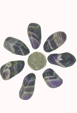 Chevron Amethyst Tumbled