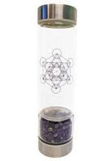 Zenature Amethyst Crystal Infuser Water Bottle 500 ml
