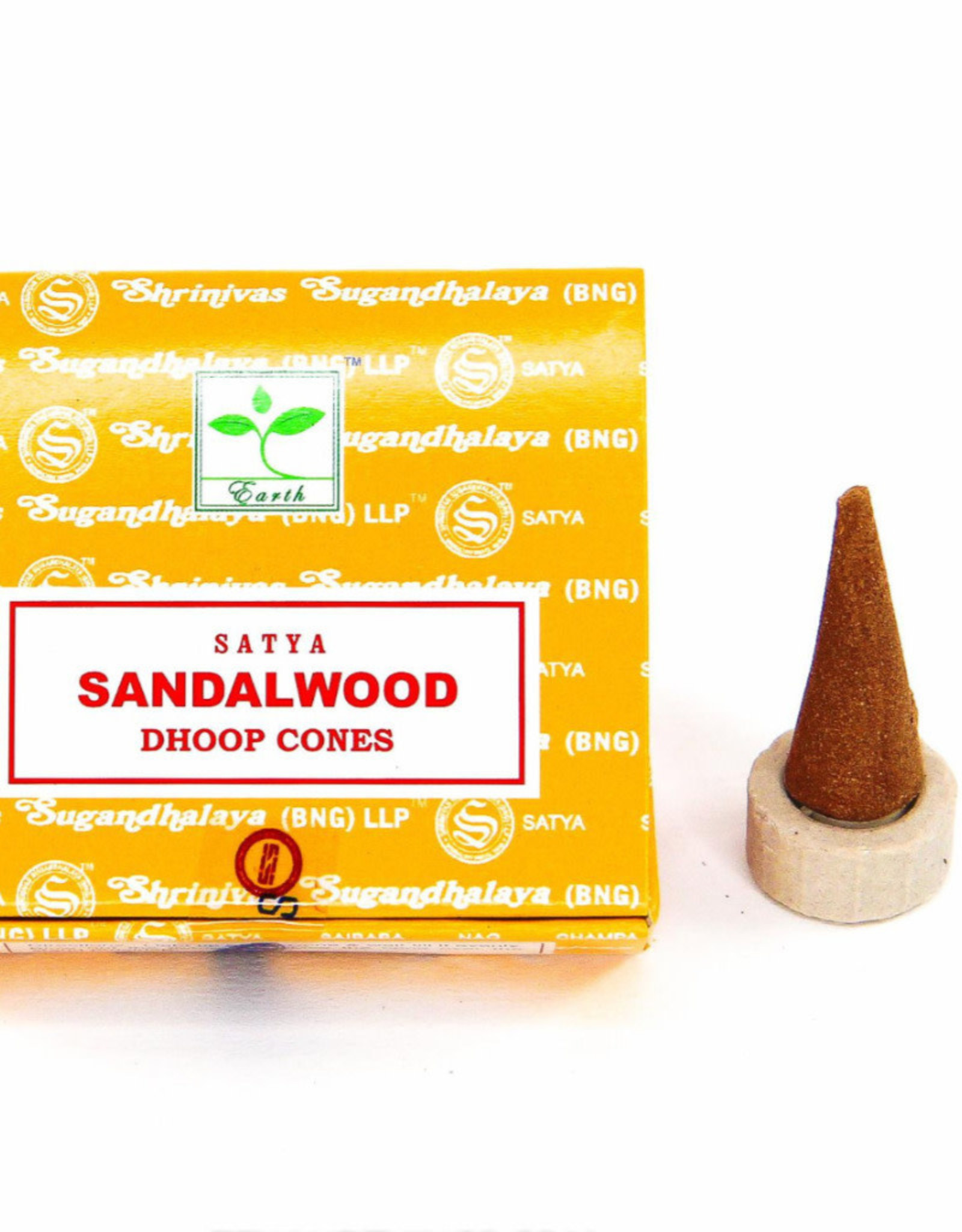 Satya Sandalwood SATYA Incense Cones
