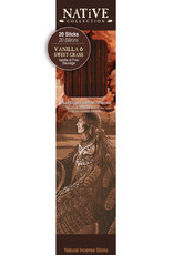Native Collection Vanilla & Sweetgrass Native Collection Incense Sticks