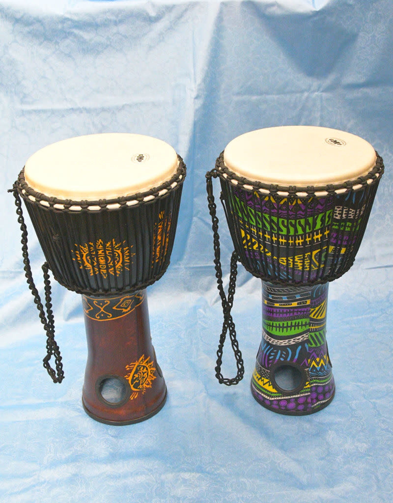 Groove Masters Lightweight Fibreglass Air-Drum Djembe - 23 in tall Assorted