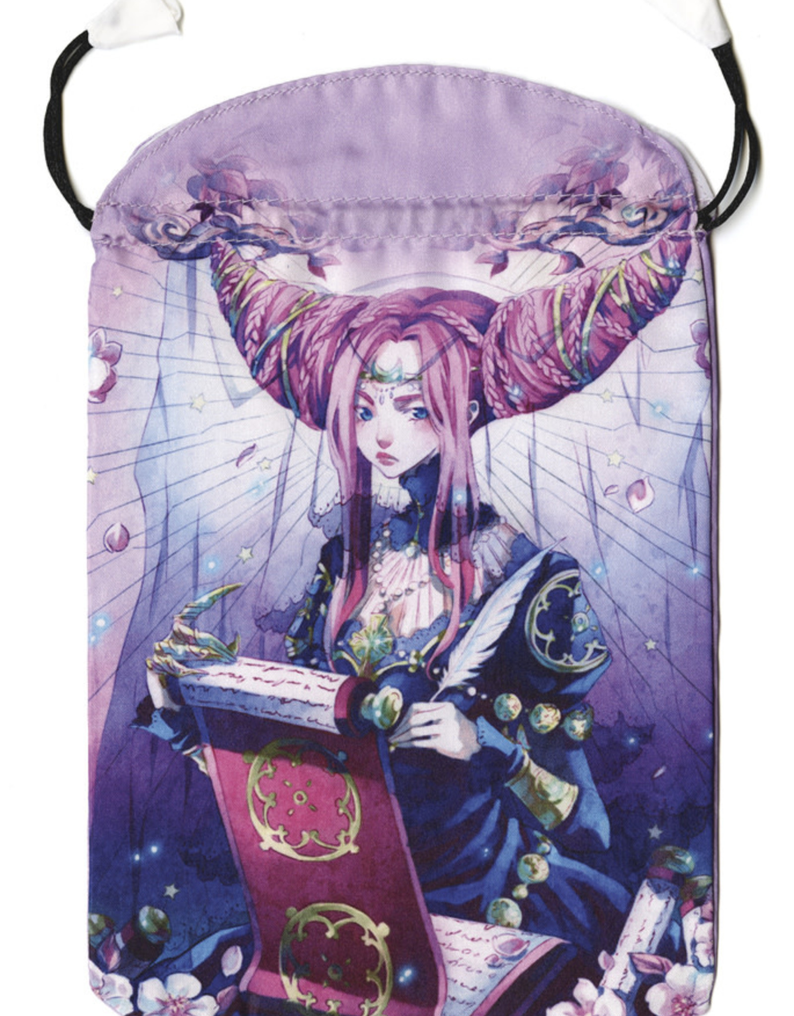 Mystical Manga Satin Tarot Bag