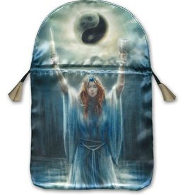 Sacred Priestess Satin Tarot Bag