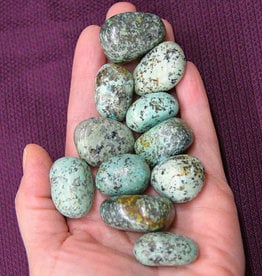 African Turquoise Tumbled $3