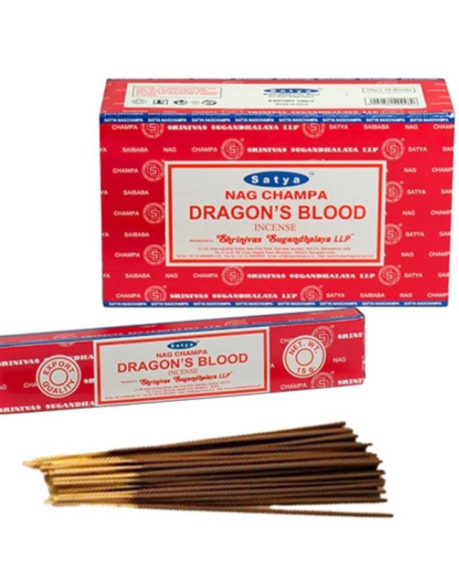 Satya Dragons Blood SATYA Incense Sticks - 15g