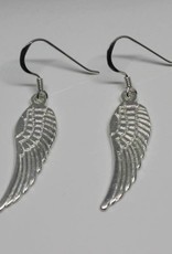 Angel Wings B Sterling Silver Earrings