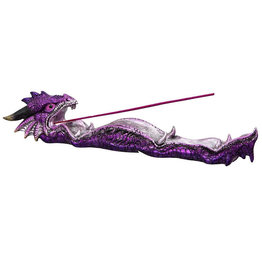 Purple-Pink Dragon Incense Burner