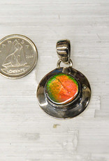 Ammolite B Pendant Sterling Silver