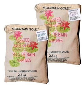 T-Zone Mountain Gold Bath Salt Himalayan 2.5kg - Rose