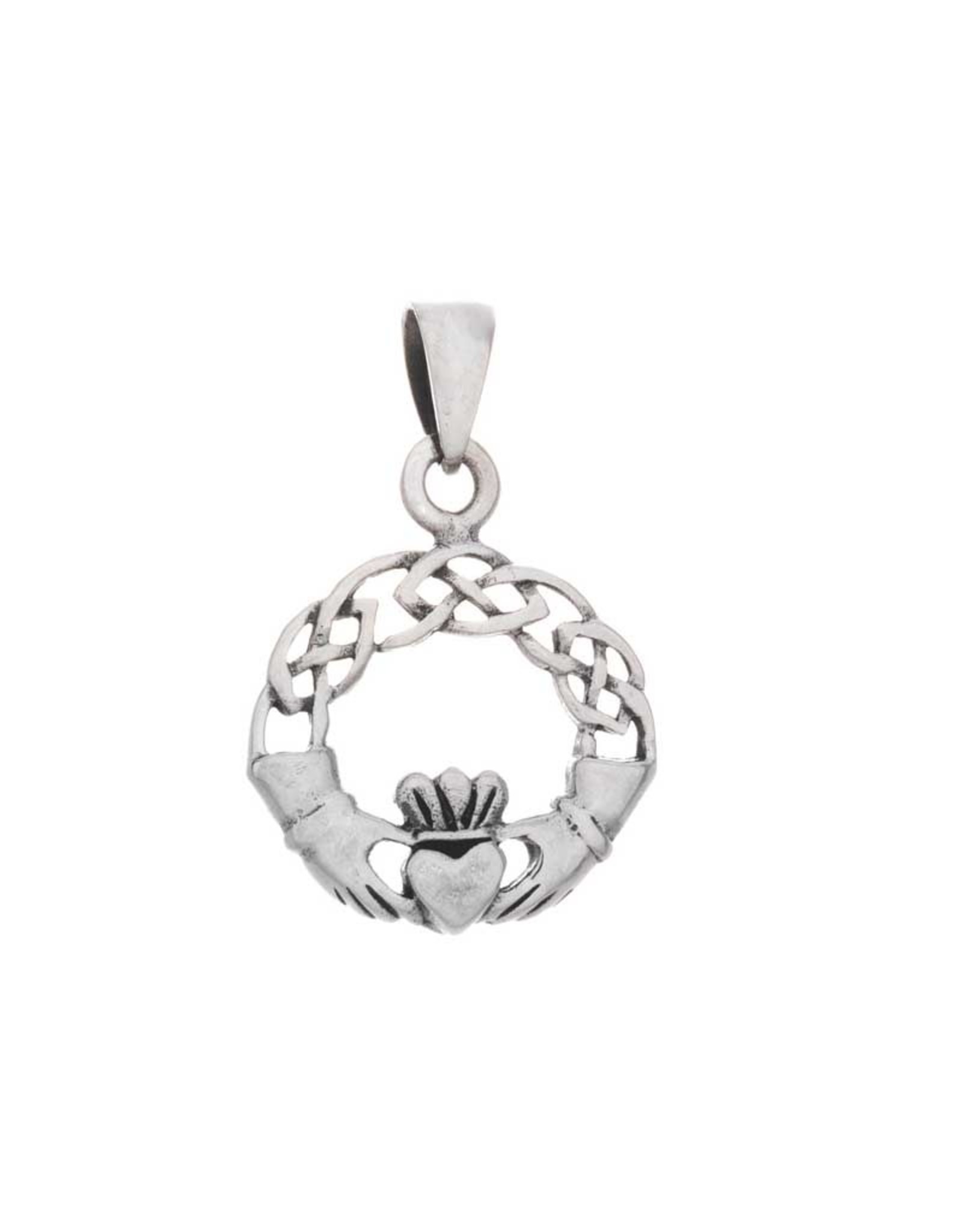Claddagh Pendant A Sterling Silver