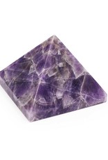 Chevron Amethyst Pyramid  1-1.5"