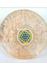 Rose Quartz Orgonite Coaster